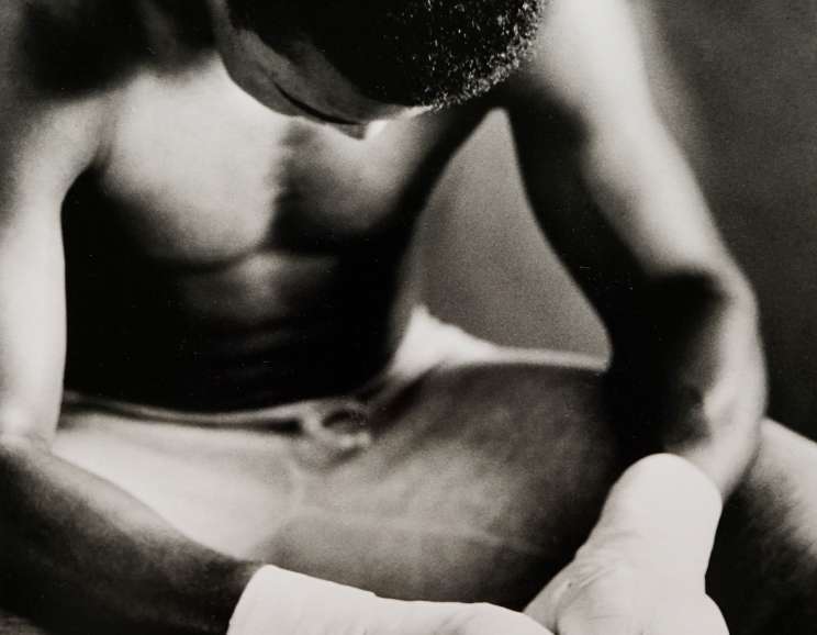 Gordon Parks - Muhammad Ali in Training, Miami, FL