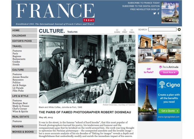 The Paris of Famed Photographer Robert Doisneau