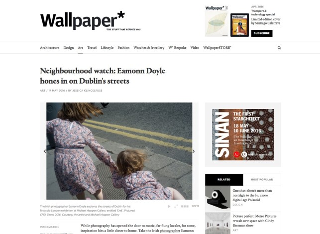 Neighbourhood watch: Eamonn Doyle hones in on Dublin's streets