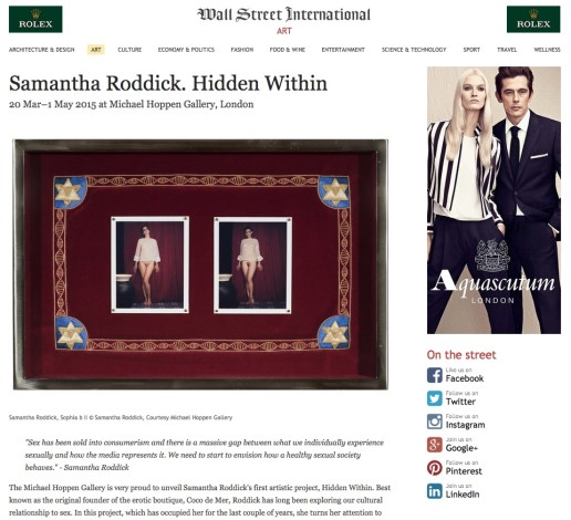 Samantha Roddick. Hidden Within