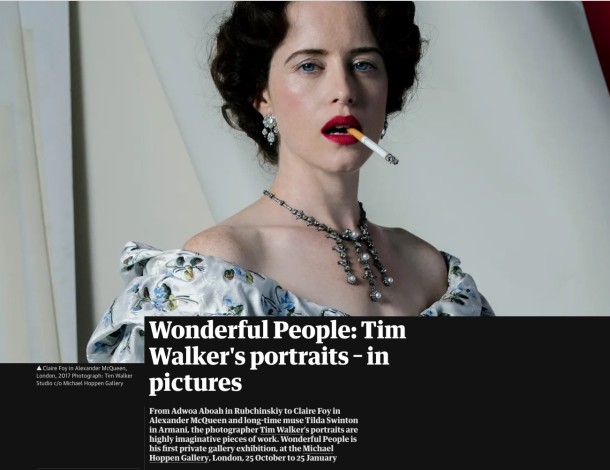 Wonderful People - Tim Walker's portraits - in pictures