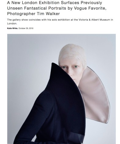 A New London Exhibition Surfaces Previously Unseen Fantastical Portraits by Vogue Favorite, Photographer Tim Walker