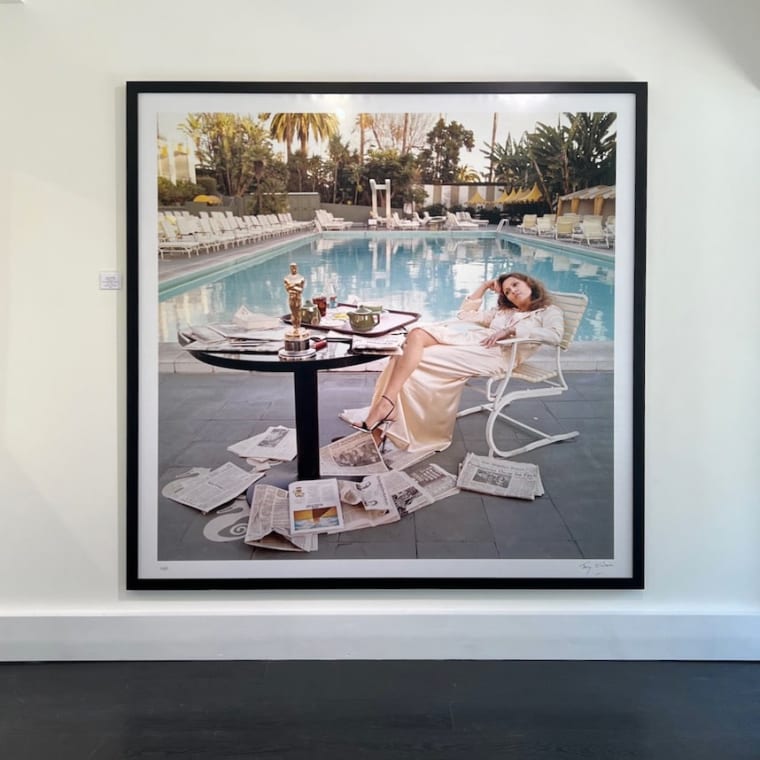 Faye Dunaway (72x72 in), 1977