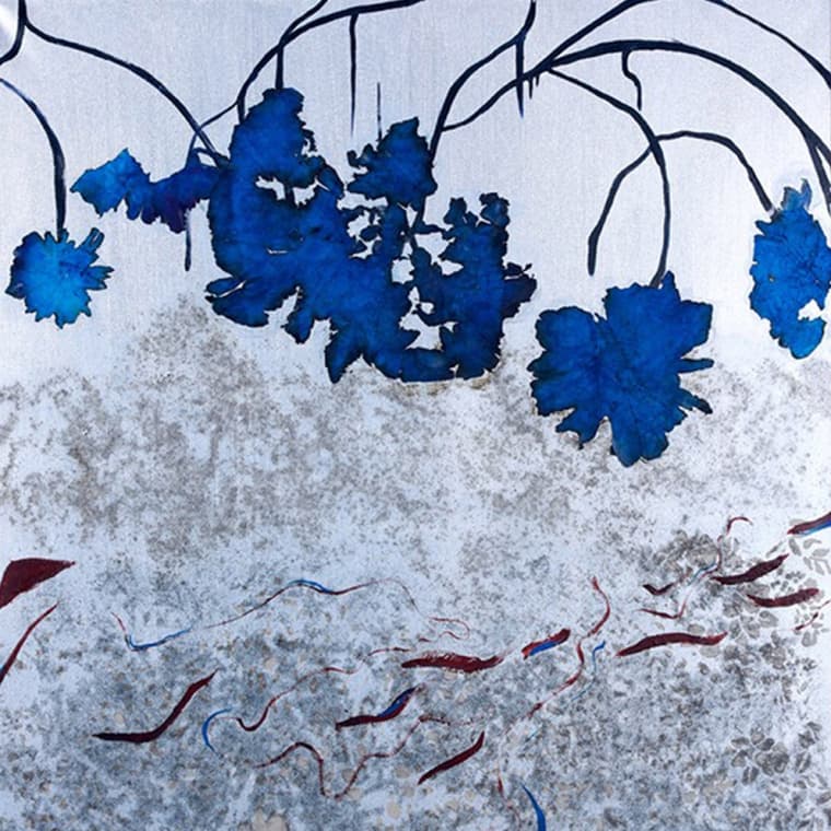 Detail of Blue Mangrove by Mira Lehr