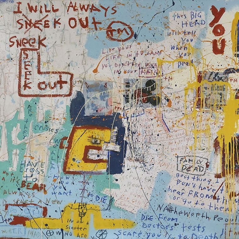 "Jim Stella: Over the Edge" on view through June 14 at Rosenbaum Contemporary