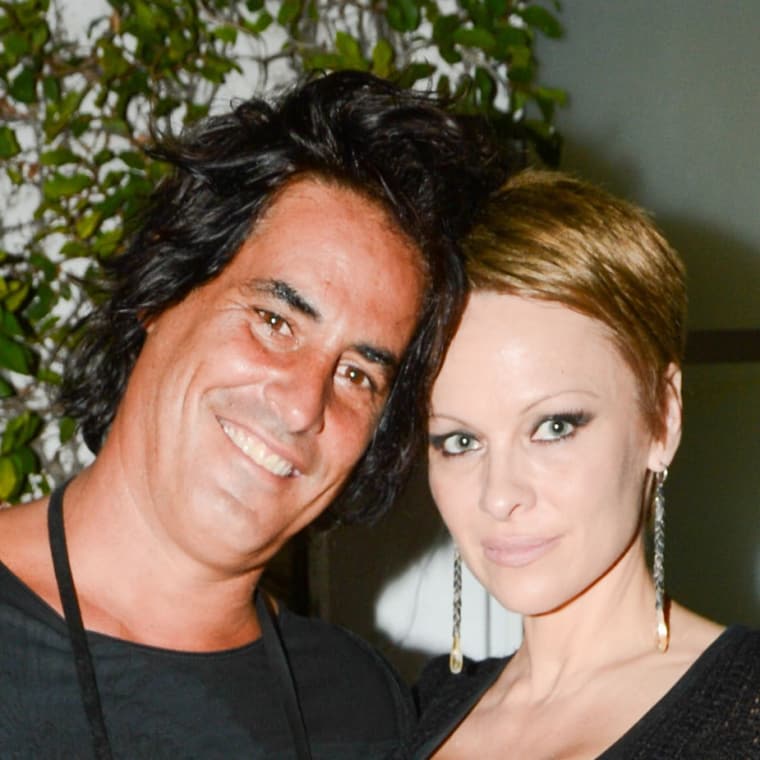 Raphael Mazzucco and Pamela Anderson