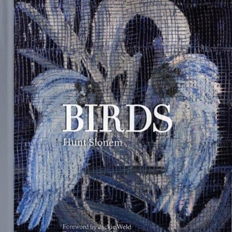 The book "Birds" by Hunt Slonem