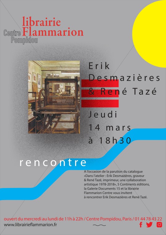 Rencontre avec Erik Desmazières et René Tazé
