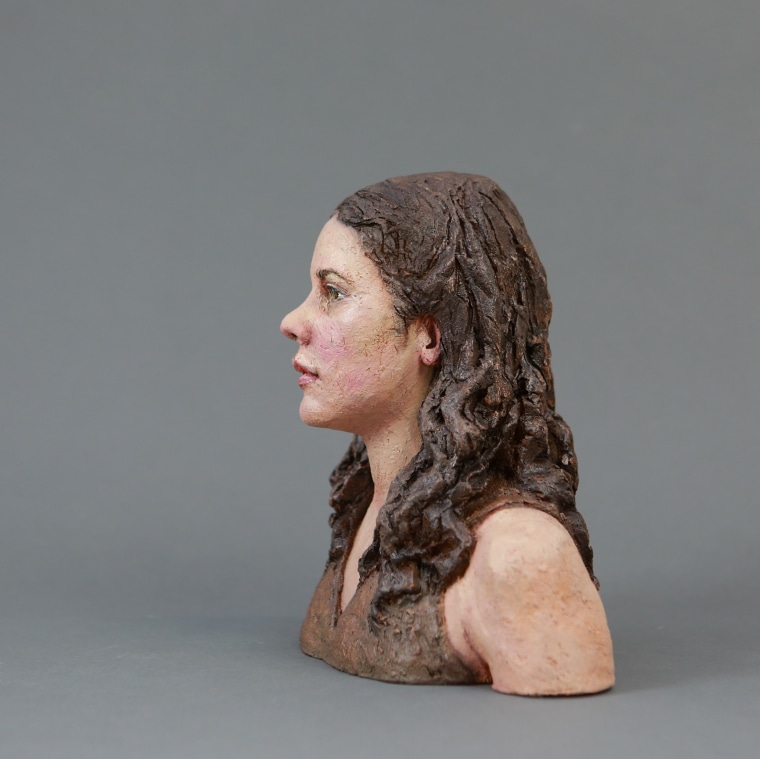 Head of a Girl 2022 (side view) 20cm high