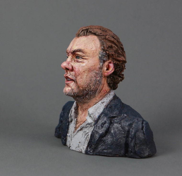 Head of a Man 2022 (side view) 19cm high