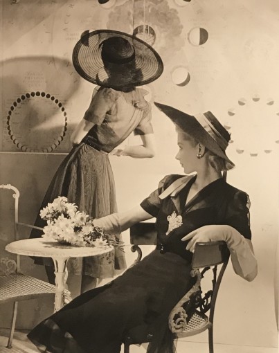 <span class="title">Summer Hats, Fonssagrives and Lane, New York<span class="title_comma">, </span></span><span class="year">1940</span>