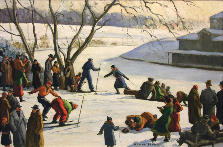 <span class=%22title%22>Parc Lafontaine en hiver (Lafontaine Park in Winter)<span class=%22title_comma%22>, </span></span><span class=%22year%22>1934 (circa)</span>