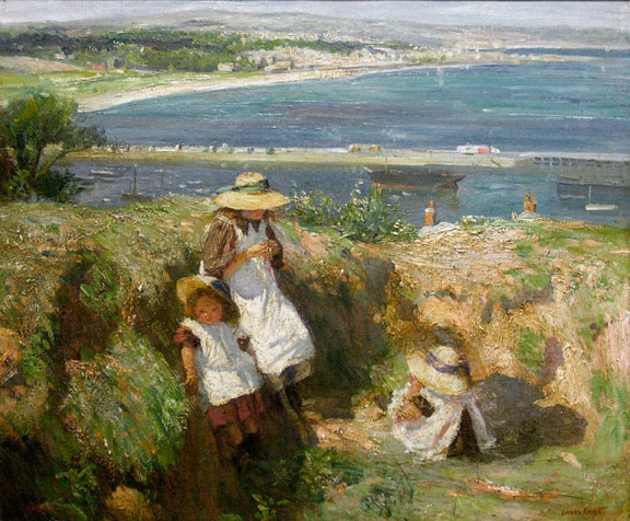 <span class=%22title%22>In the Sun, Newlyn - Au soleil, Newlyn</span>