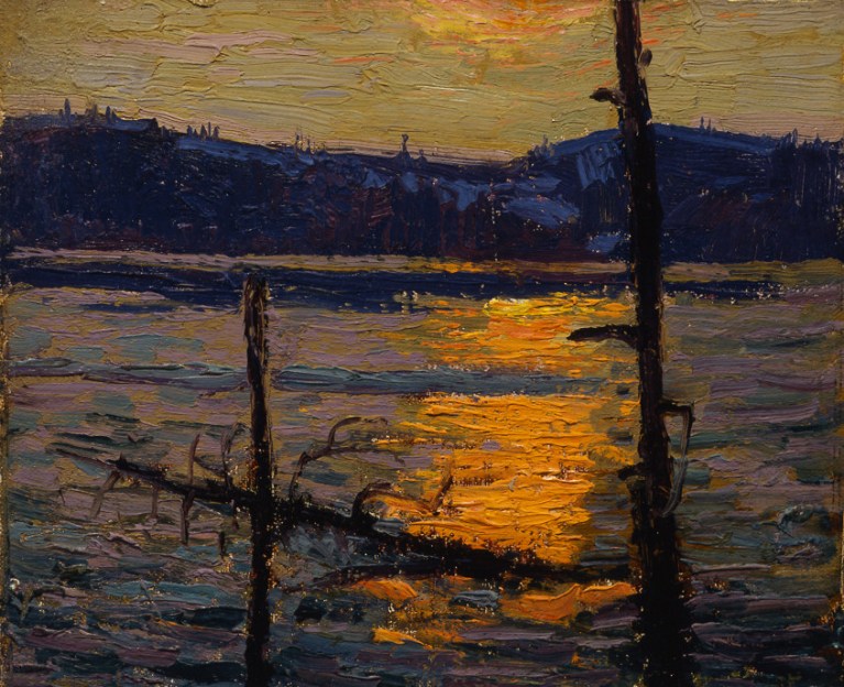 <span class=%22title%22>Sunset, Canoe Lake <span class=%22title_comma%22>, </span></span><span class=%22year%22>1916 (Spring)</span>