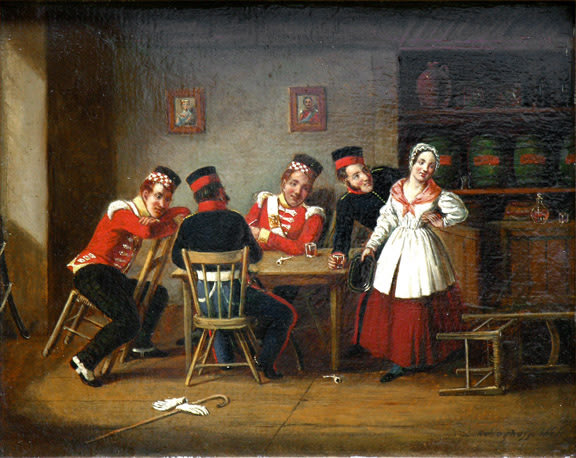 <span class=%22title%22>Dolly's Tavern, St. James Street, Montreal - La taverne 'Chez Dolly', rue St-James, Montréal<span class=%22title_comma%22>, </span></span><span class=%22year%22>1845</span>