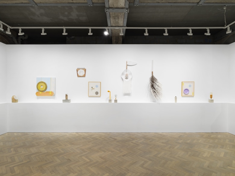 Installation view, Alexandre da Cunha: Broken, Thomas Dane Gallery, London, England