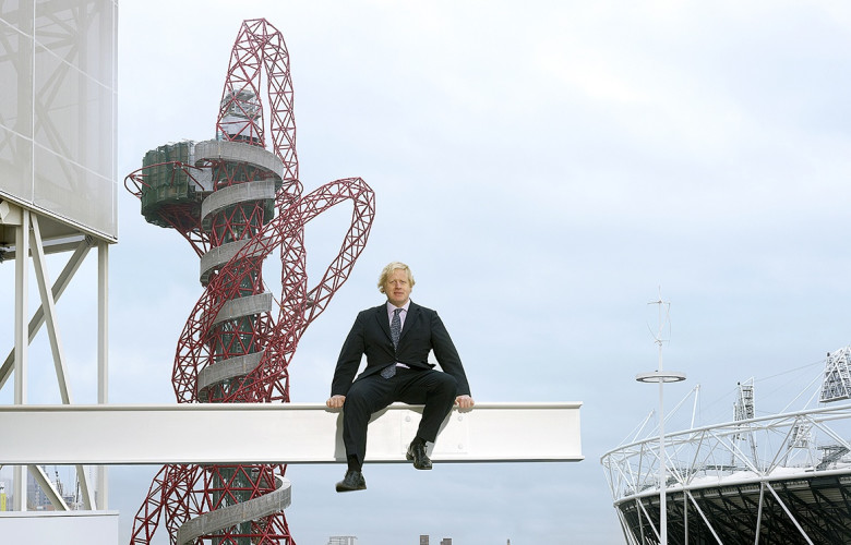 © Henry Bourne’s portrait of Boris Johnson