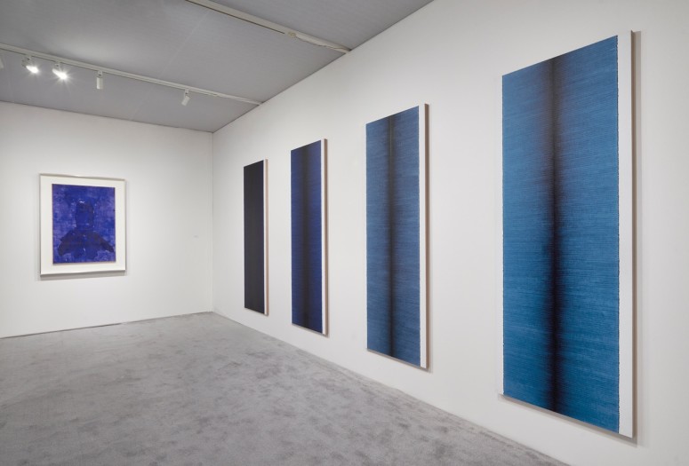 Installation view of Luxembourg & Dayan, Booth D6 at the ADAA Art Show 2019.  Courtesy Luxembourg & Dayan, New York and London.  Photo: Andy Romer.