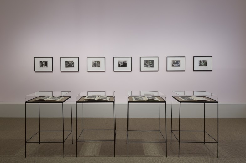 Installation image of the exhibition The Ends of Collage, London.  Photo: Will Amlot Photography.