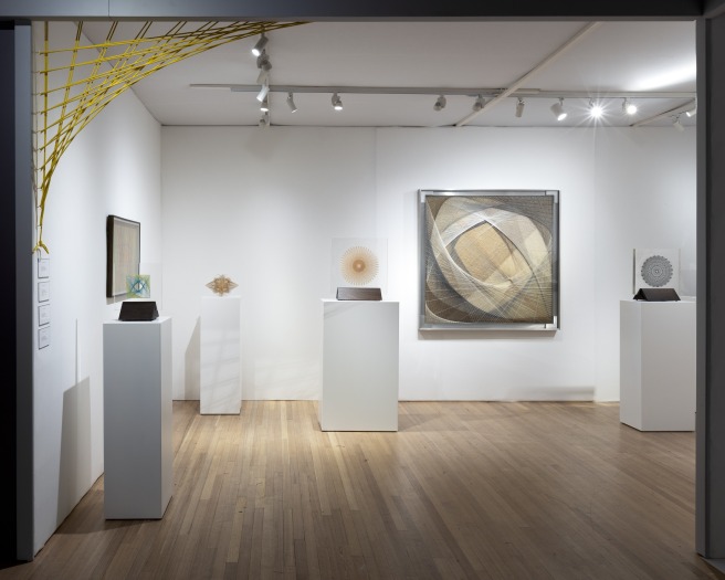 Installation view of Sue Fuller, Booth D26 at ADAA: The Art Show. Photo: Alexa Hoyer
