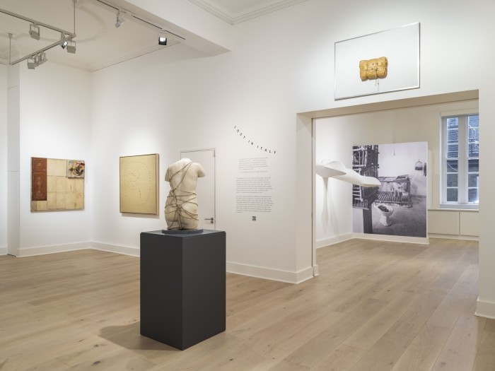 Installation view of Lost in Italy. Photo: Damian Griffiths Photography.