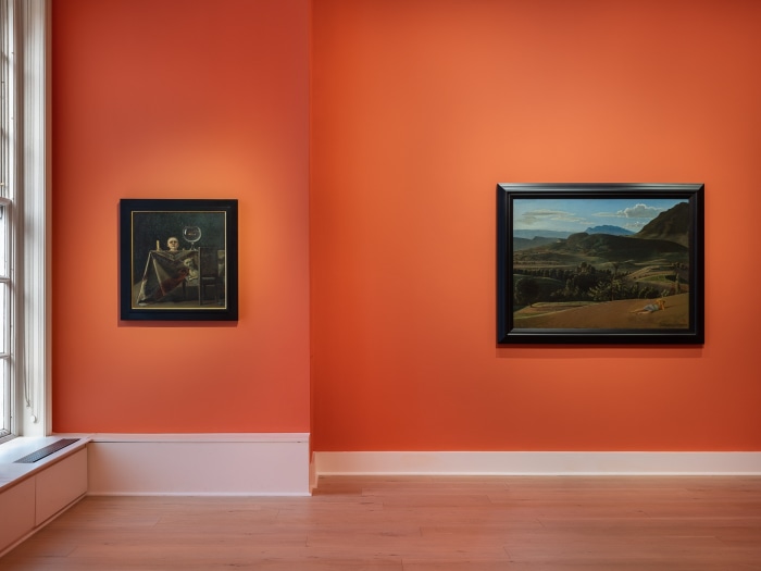 Installation view of Balthus: Under the Surface at Luxembourg + Co., London, March - June 2023. Photo by Damian Griffiths.