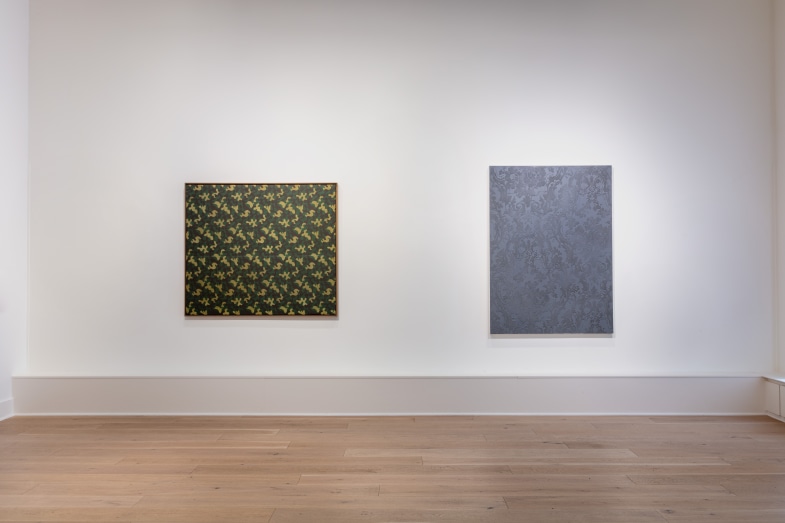 Installation view of OUT OF FASHION Luxembourg + Co., London. Photo: Richard Ivey.