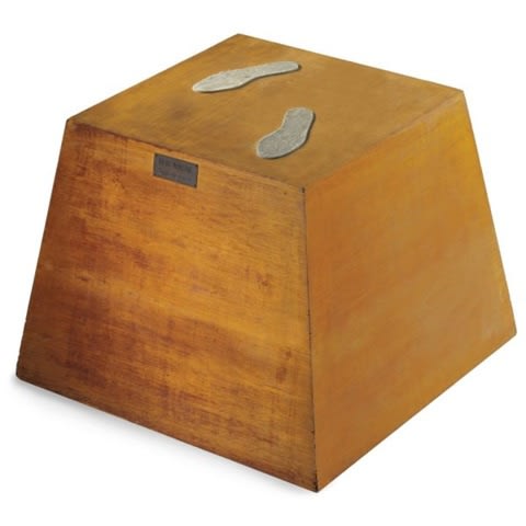 PIERO MANZONI (1933-1963), Base magica - Scultura vivente, 1961