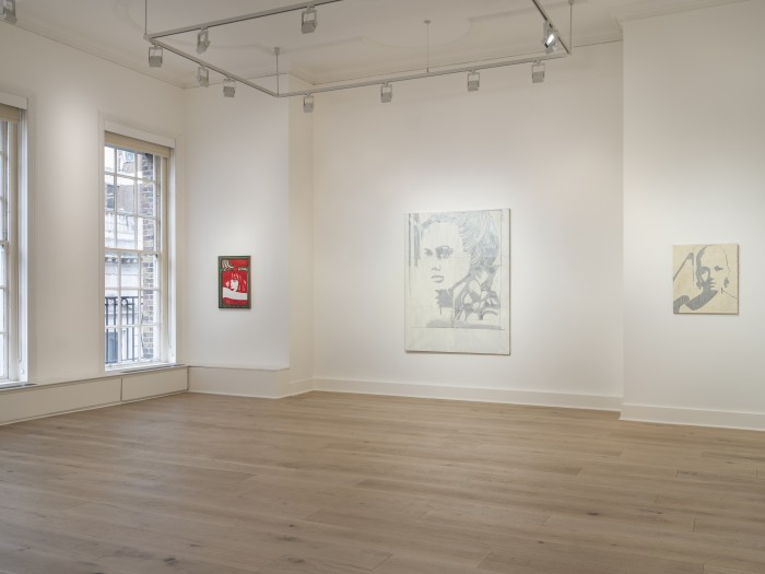 Installation view of Giosetta Fioroni: Alter Ego. Photo: Damian Griffiths Photography.