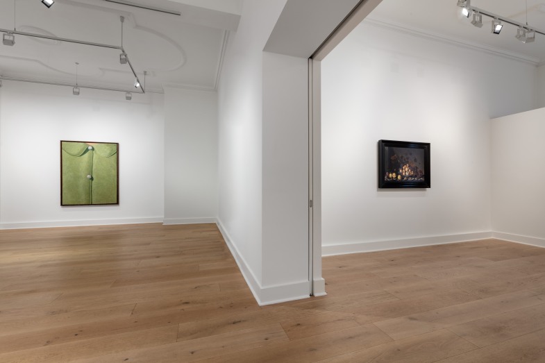 Installation view of OUT OF FASHION Luxembourg + Co., London. Photo: Richard Ivey.