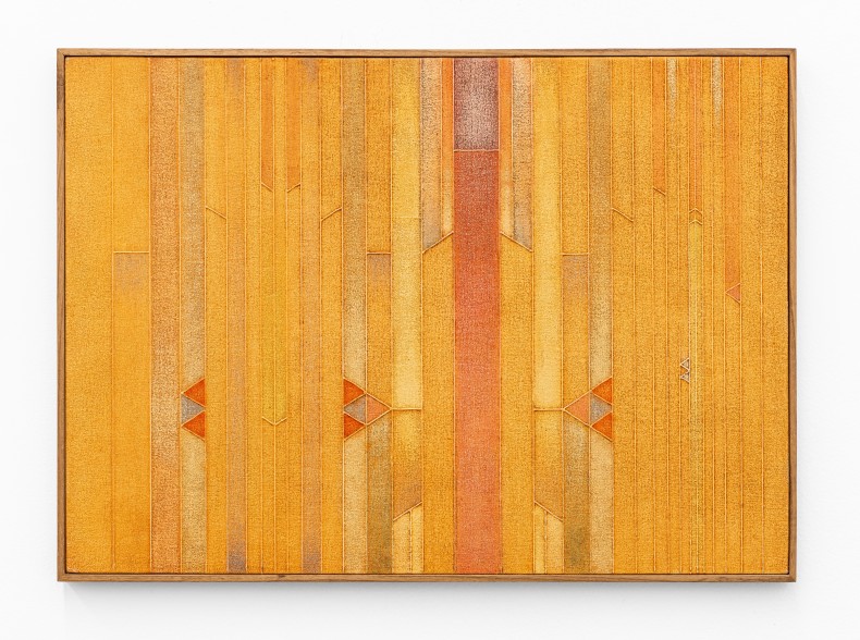 Abraham Palatnik Sem título, 1993 tela com linhas 50,2 x 70,2 cm 19.8 x 27.6 in