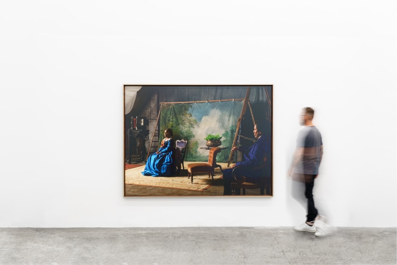 Isaac Julien To see ourselves as others see us (Lessons of the Hour), 2019 fotografia em papel archival fosco sobre...