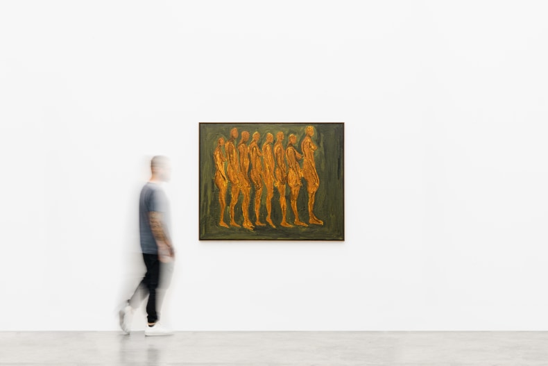 Elian Almeida Bom caminho, 2022 tinta acrílica sobre tela 117 x 145 cm