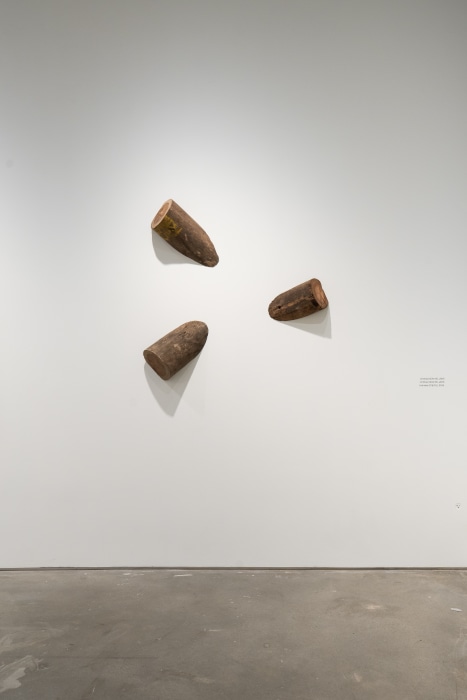 Carlito Carvalhosa: matéria como imagem. trabalhos de 1987 a 2021, vista da exposição. Foto: Charles Roussel.