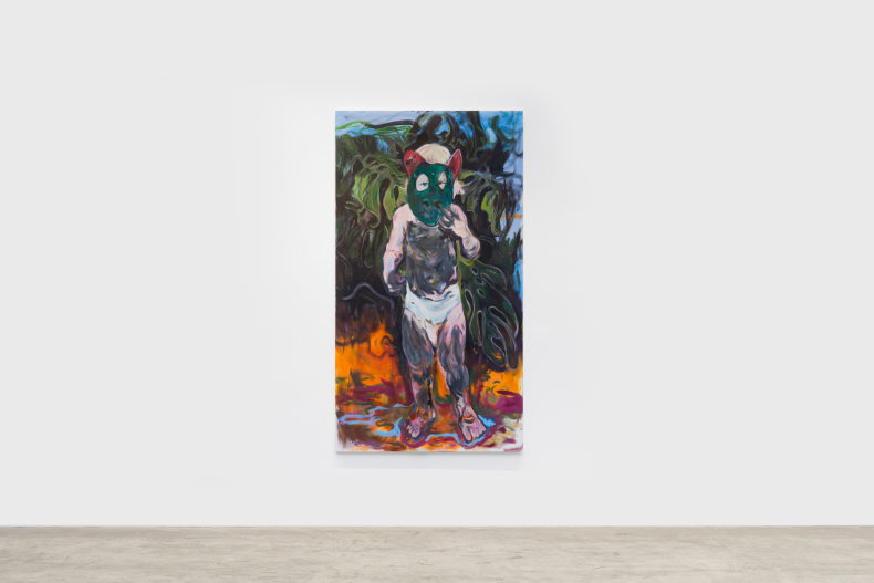 Maria Klabin Dimitri, 2021 tinta óleo sobre linho 200 x 110 cm
