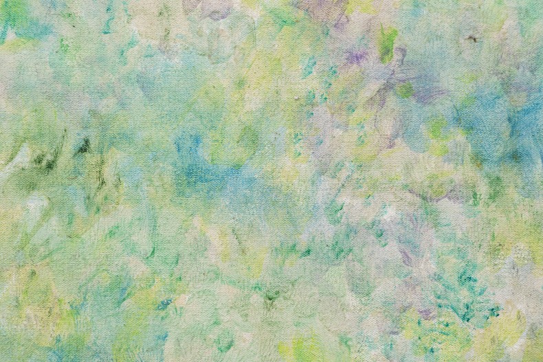 Amelia Toledo Movimentos verdes, 1983 tinta acrílica sobre tela 119 x 118,5 x 3 cm