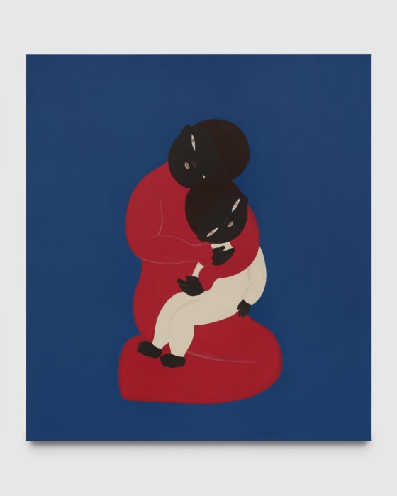 Asuka Anastacia Ogawa Ao, 2024 tinta acrílica sobre tela 190,5 x 170, 2 cm