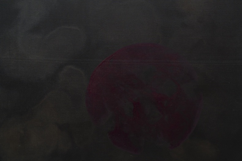 Tomie Ohtake Sem Título, 1994 tinta acrílica sobre tela 200 x 200 x 2.5 cm