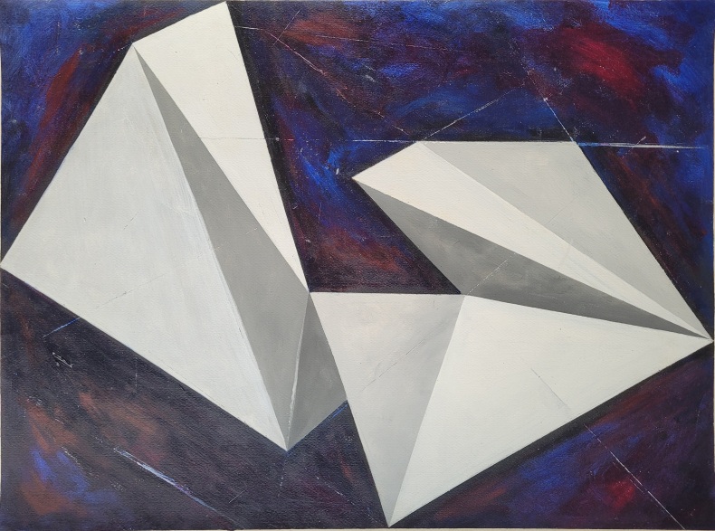 Lydia Okumura Sem título, sem data tinta acrílica sobre papel 56 x 76 cm