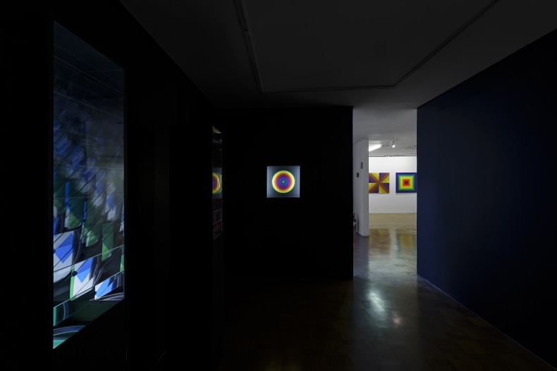 Vista da exposição Julio Le Parc: Couleurs, Nara Roesler São Paulo, 2024. Foto: Flavio Freire. Cortesia do artista e Nara Roesler.