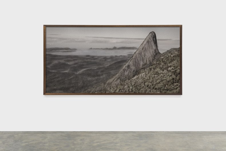 Cássio Vasconcellos Viagem Pitoresca pelo Brasil # 189, 2023 impressão jato de tinta sobre papel de algodão 120 x 240 cm