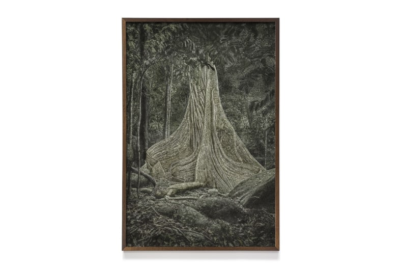 Cássio Vasconcellos Viagem Pitoresca pelo Brasil # 174, 2021 impressão jato de tinta sobre papel de algodão 225 x 150 cm