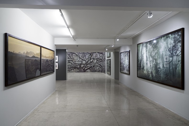 Vista da exposição Cássio Vasconcellos: Viagem pitoresca pelo Brasil, Nara Roesler São Paulo, 2024. Foto: Flavio Freiro. Cortesia do artista e Nara Roesler.