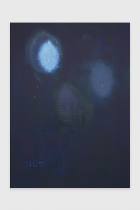Not Vital 3 Self-Portraits, 2023 tinta óleo sobre tela 220,5 x 160 x 3 cm