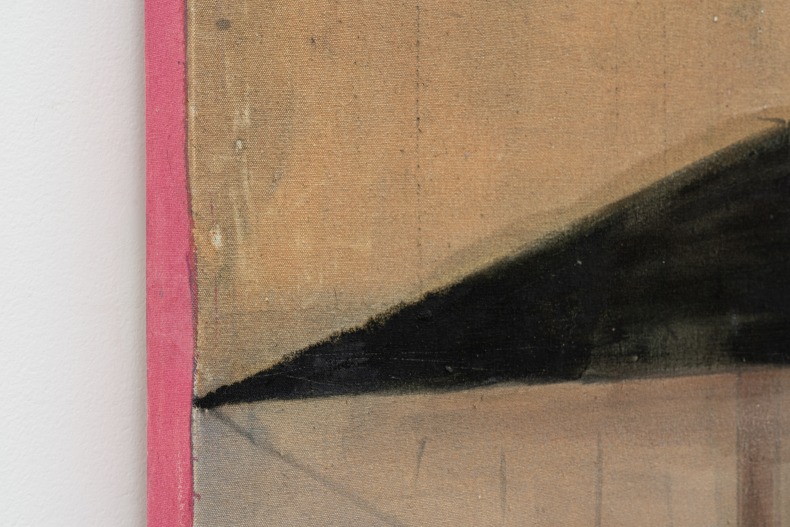 Karin Lambrecht Futuro, passado, 1990 pigmentos em meio acrílico, cinzas e carvão sobre tela 151.1 x 150.9 x 4.4 cm