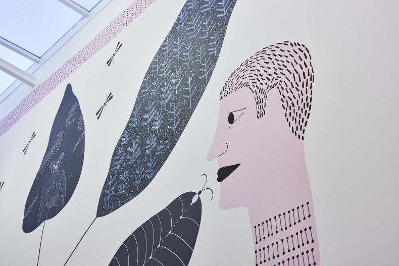 Vista da exposição Caçador de Fábulas, Nara Roesler Rio de Janeiro, 2024. Foto: Rafael Salim. Cortesia do artista e Nara Roesler.