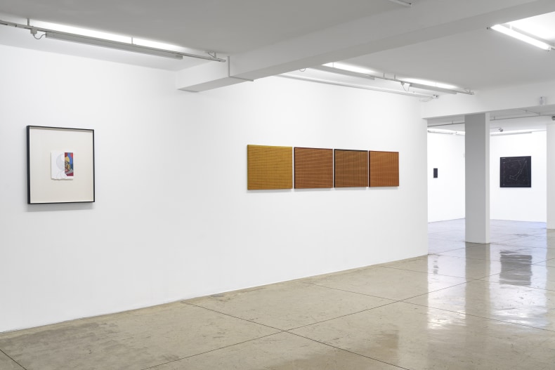 Vista da exposição A cor entre linhas, Nara Roesler São Paulo, 2025. Foto: Flavio Freire. Cortesia dos artistas e Nara Roesler.