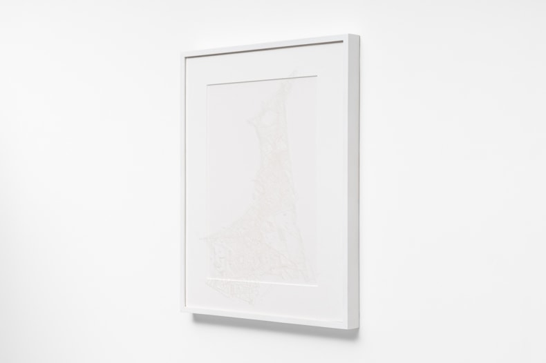 Marco Maggi Slow shadow 2008 recortes em acrílico 70 x 54,9 cm