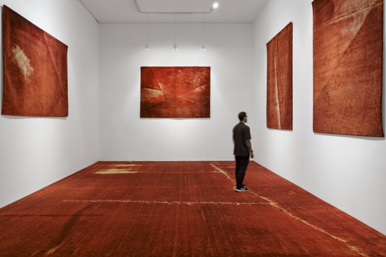 Vista da exposição Sangue Azul, Nara Roesler São Paulo, 2025. Foto: Flavio Freire. Cortesia do artista e Nara Roesler.