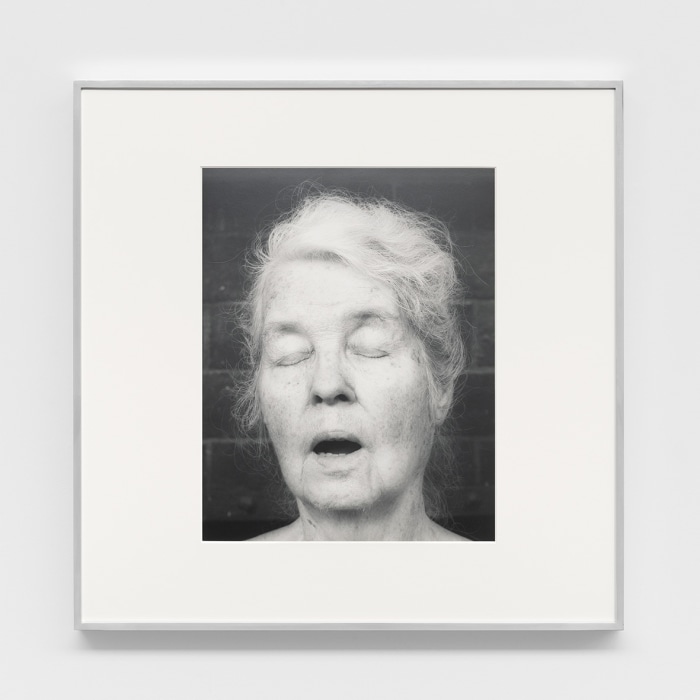 Robert Mapplethorpe Alice Neel 1984 impressão em gelatina de prata ed 3/10 + 1 PA 48,5 x 38,65 cm